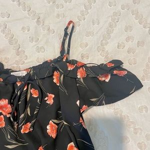 Floral Off the Shoulder Top